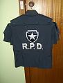 Leon Biohazard 2 RPD shirt. Back.