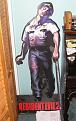 Resident Evil 2 Zombie promotional standee.
